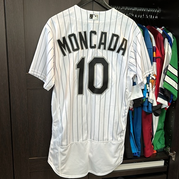 Yoan Moncada Chicago White Sox Nike Home Authentic Player Jersey - White - Picture 7 of 9